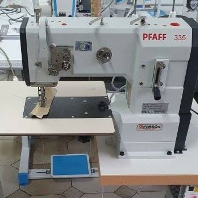 Leather sewing machine