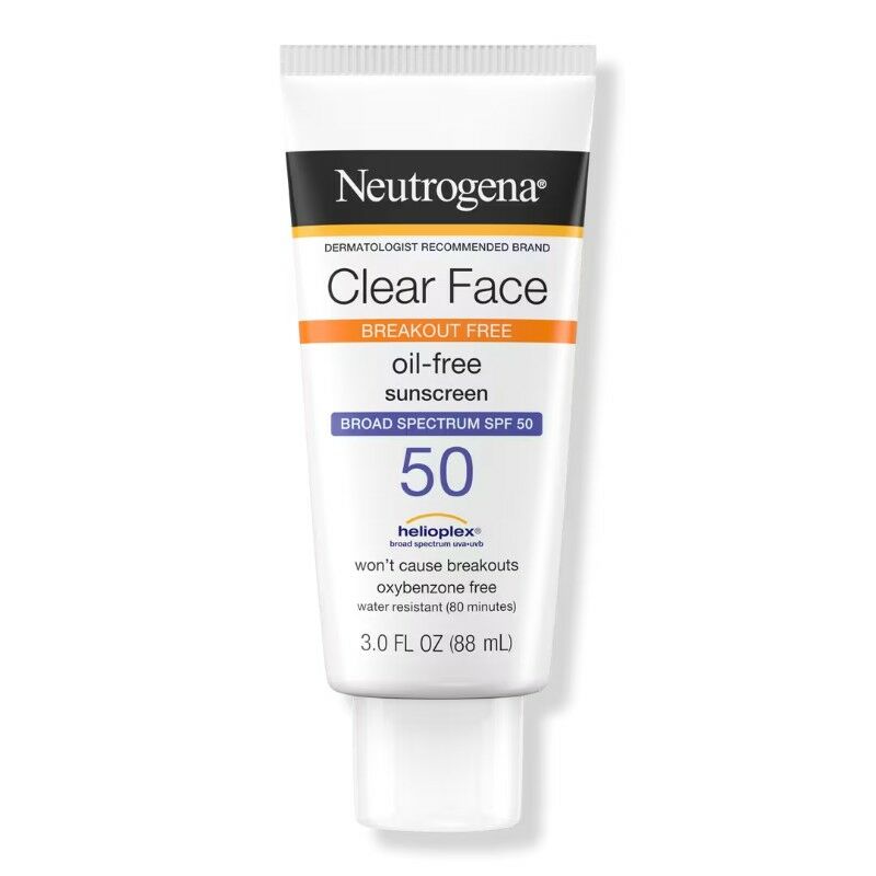 Clear Face Oil-Free Sunscreen SPF 50