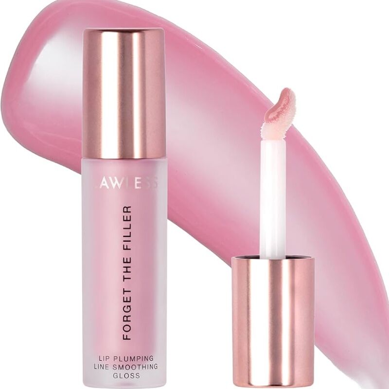 Lawless Forget the Filler Lip Plumping Line Smoothing Gloss - Lavender Sorbet
